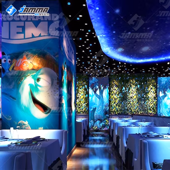 Hot Immersive Interactive Projection Wall Interactive Projection 360 Angle Wall