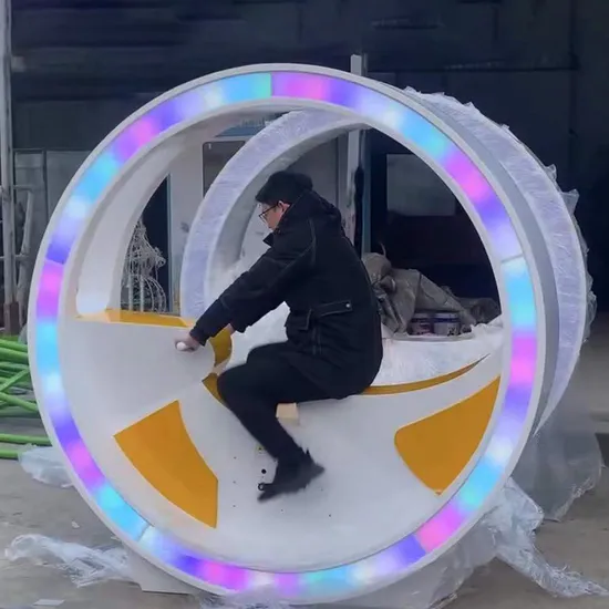 Équipement interactif d'éclairage de parc d'attractions pour des accessoires extérieurs de terrain de jeu