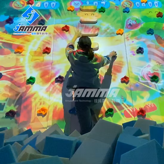Ar Climbing Wall Interactive Projection Game Interactive Projection Wall Rock Construction