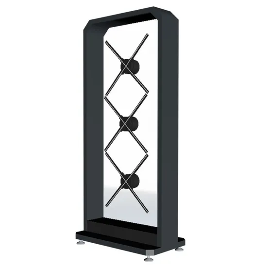 3D Holographic Advertising Fan Hologram LED Display with Cabinet