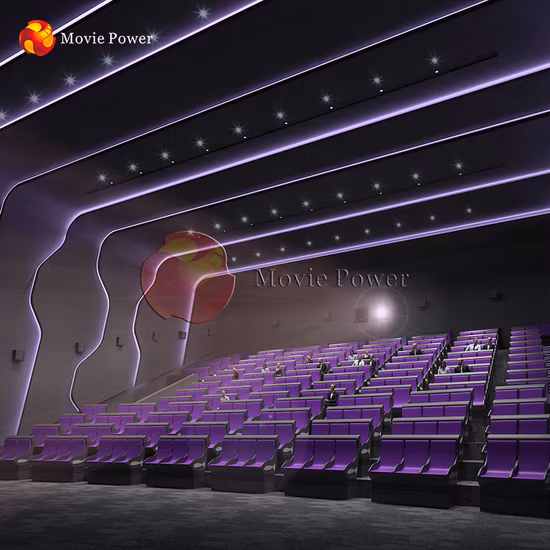 Salle de cinéma interactive de prix d'équipement du cinéma 4D 5D 7D d'autres produits de parc d'attractions