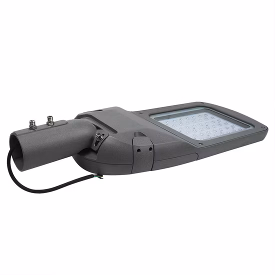TUV ENEC CB SAA Ce a approuvé le capteur de mouvement en aluminium moulé sous pression Outdoor LED Street Light Rising Sun
