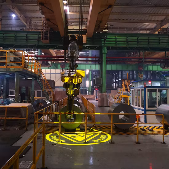 35*20*16cm entrepôt passerelles numériques projecteur de marquage au sol de lumière de ligne virtuelle industrielle pour la sécurité des piétons