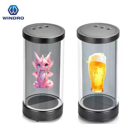 Écran 3D de l'œil nu de signalisation numérique d'usine pour la publicité de l'écran olographe de LED