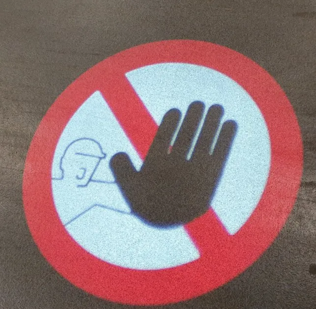 Projecteur de signalisation au sol à LED de sécurité industrielle 300W pour applications robustes à l'intérieur et à l'extérieur